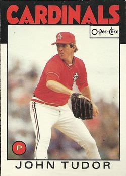 1986 O-Pee-Chee Baseball Cards 227     John Tudor
